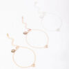 Triple Heart Bracelet 3-Pack