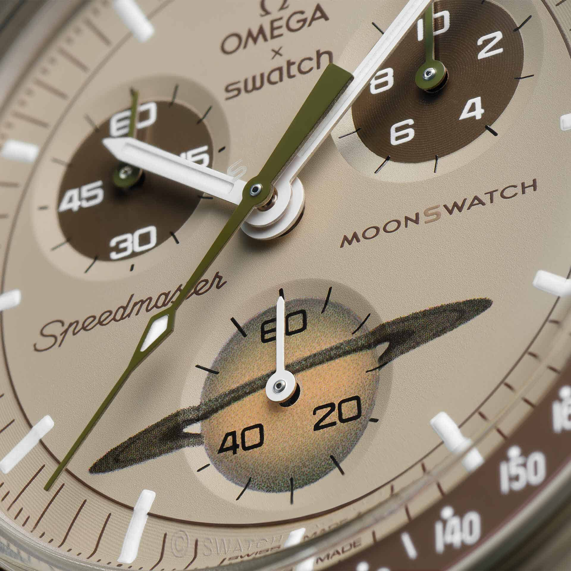 Swatch x Omega Bioceramic Moonswatch Mission to Saturn - Image 6