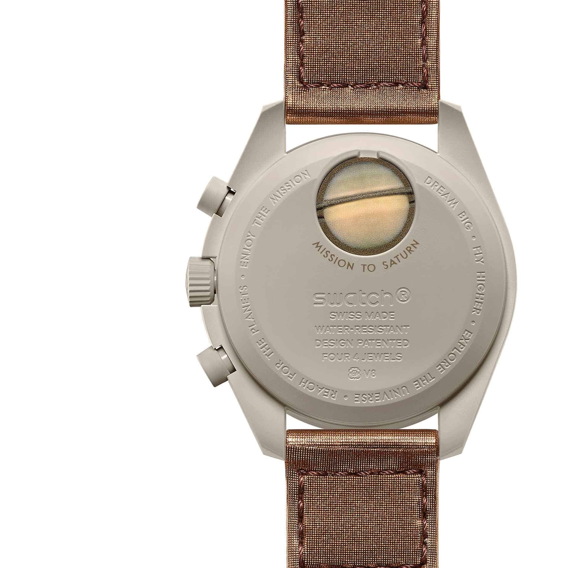 Swatch x Omega Bioceramic Moonswatch Mission to Saturn - Image 5