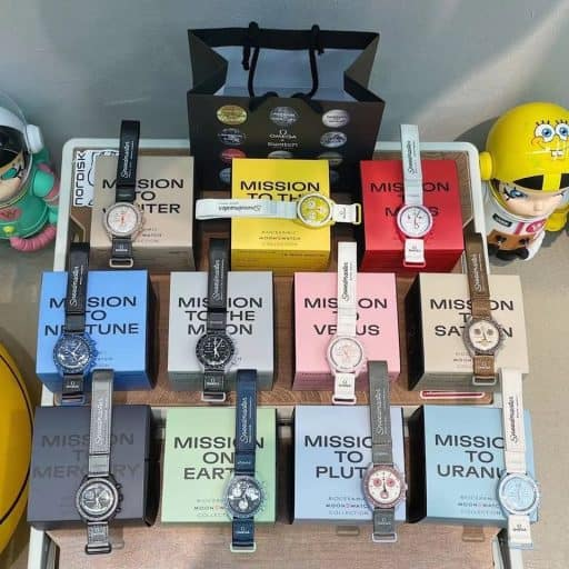 Swatch x Omega Bioceramic Moonswatch Mission to Neptune - Image 4