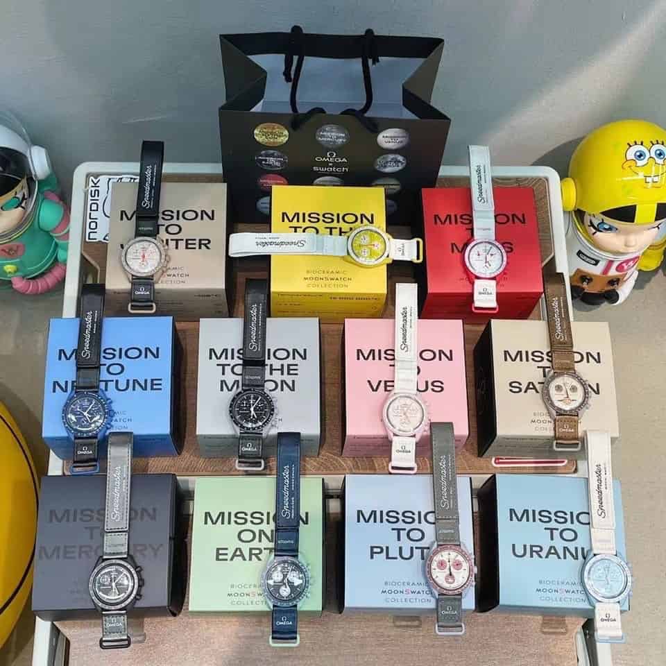 Swatch x Omega Bioceramic Moonswatch Mission to Pluto - Image 5