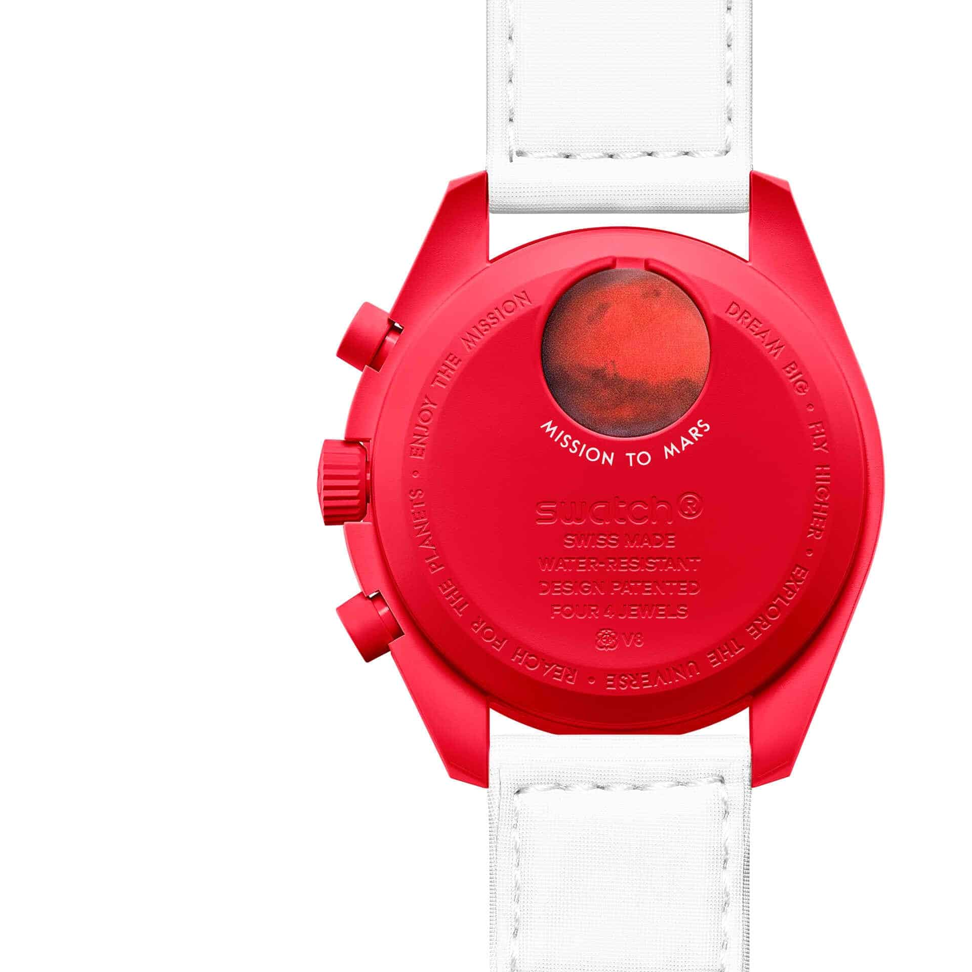 Swatch x Omega Bioceramic Moonswatch Mission to Mars - Image 3