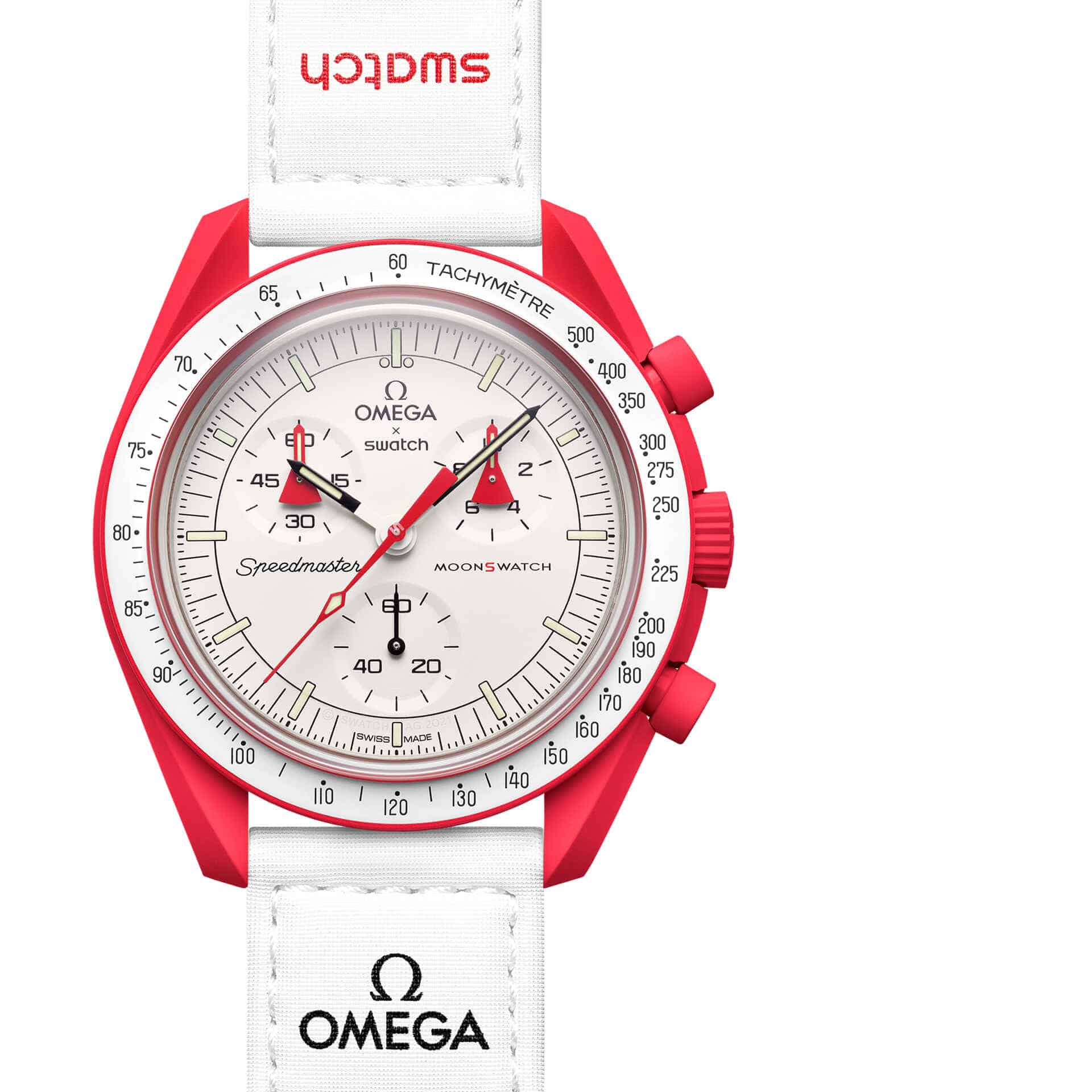 Swatch x Omega Bioceramic Moonswatch Mission to Mars - Image 2